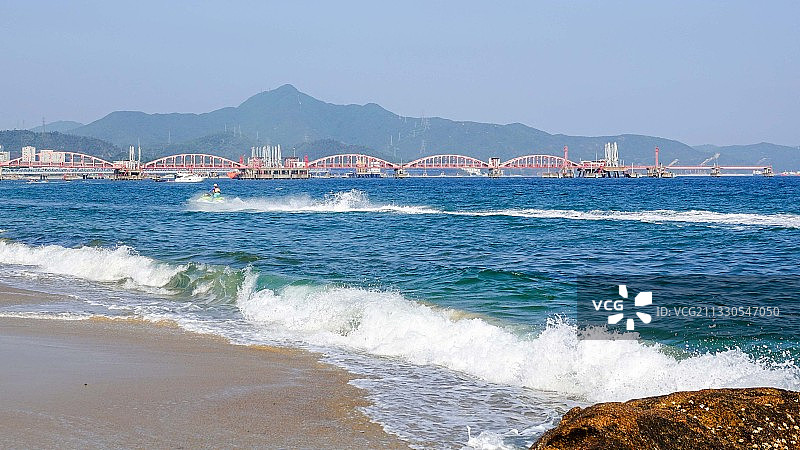 迷人的深圳玫瑰海岸图片素材