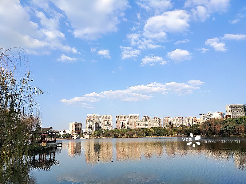 东莞 月荷湖 东莞图片素材