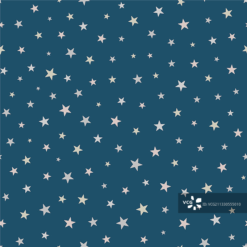 浅色星星无缝图案图片素材