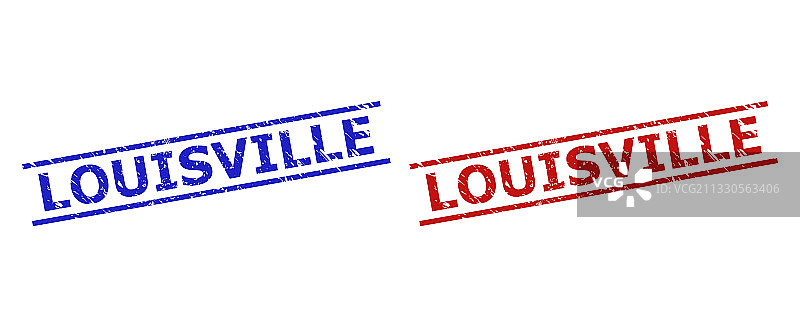 路易斯维尔划痕纹理印章图片素材
