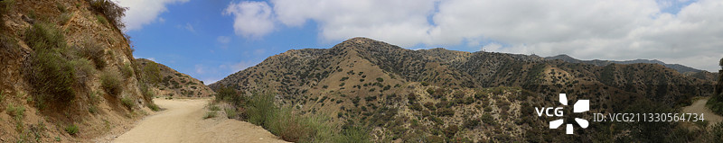 美国群山公路景观全景图片素材