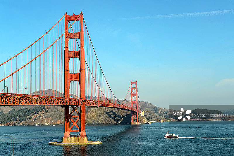 美国，旧金山，金门大桥图片素材