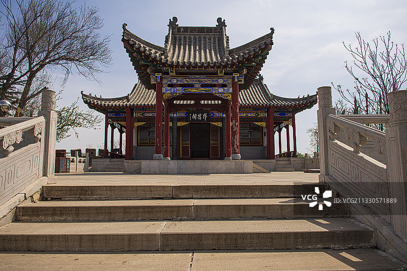 石家庄市抱犊寨韩信祠图片素材