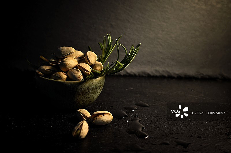 桌子上食物的特写图片素材