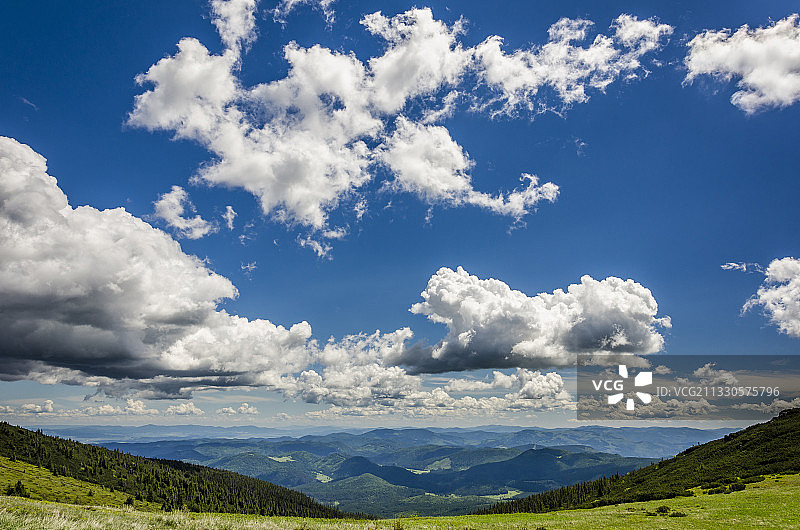 风景对天空的景色图片素材