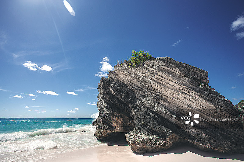 百慕大的壮丽海景图片素材