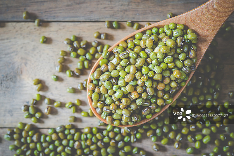 碗中青豆特写图片素材