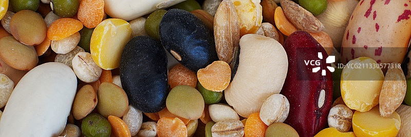 彩色种子全画幅拍摄图片素材