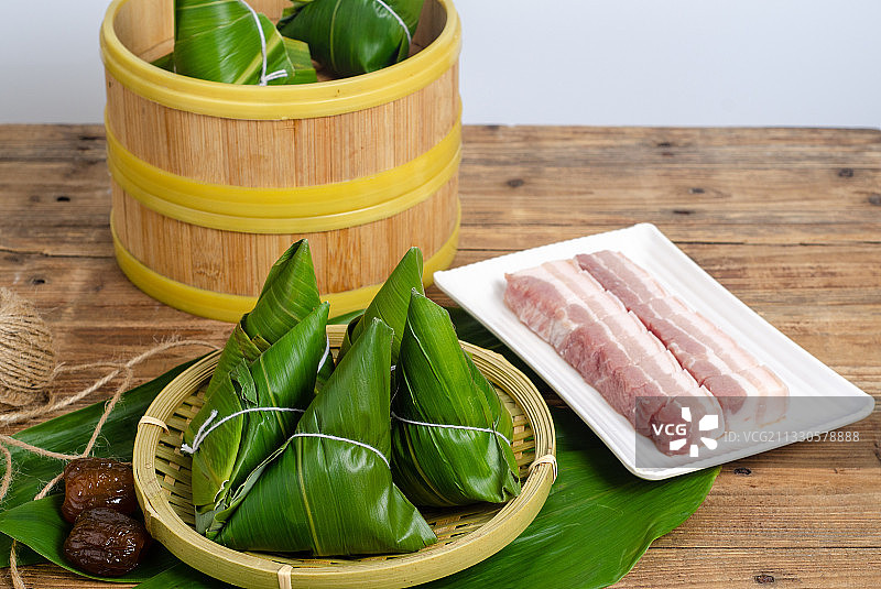 中国传统节日端午节粽子美食图片素材