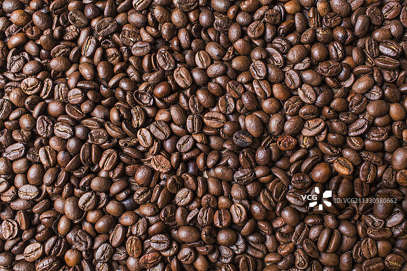 烘焙咖啡豆全画幅照片图片素材