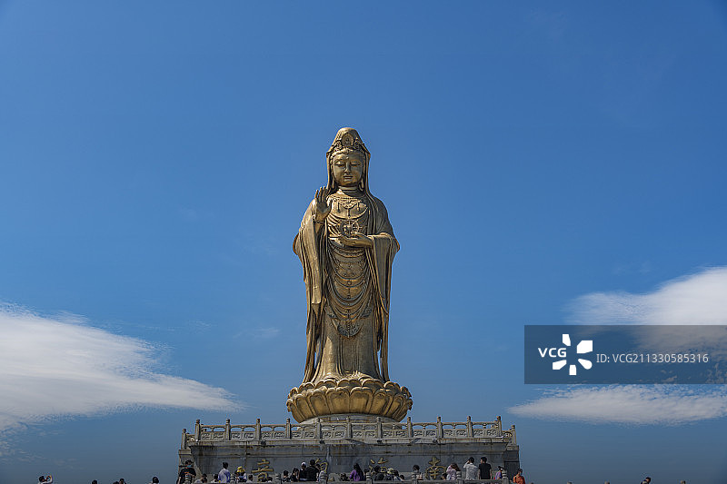 普陀山南海观音菩萨图片素材