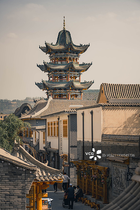 八坊十三巷图片素材