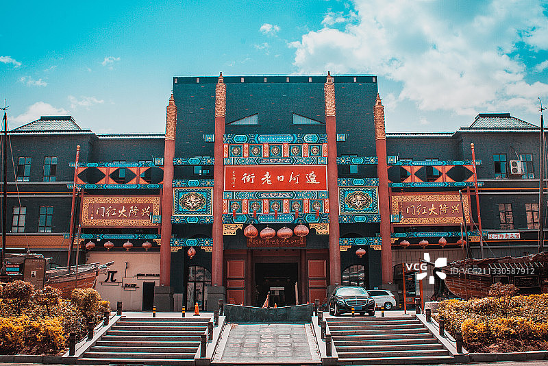 盘锦老街 盘锦图片素材