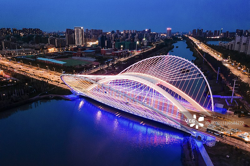 银川 凤凰桥图片素材