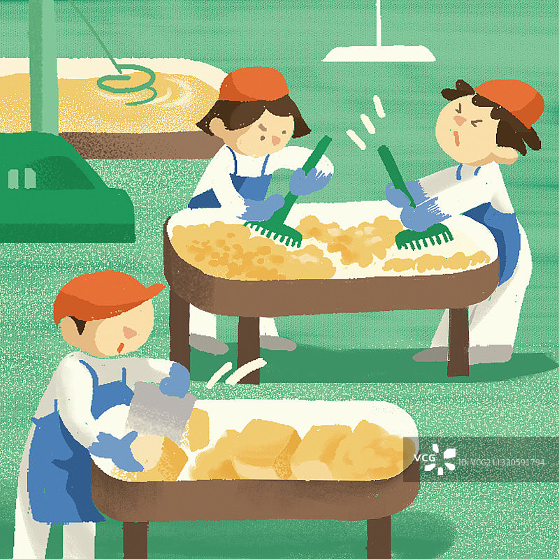 工厂，劳动，奶酪图片素材