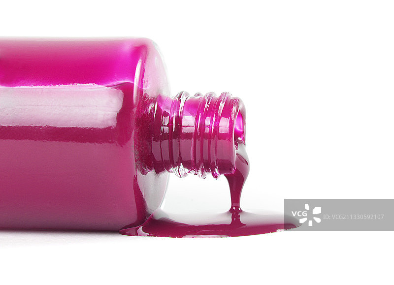 白色背景下的瓶子特写图片素材