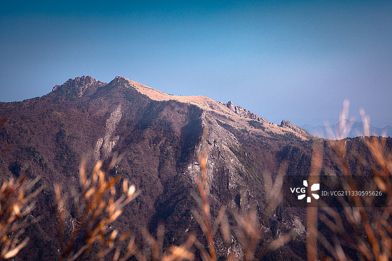 山尖草甸图片素材