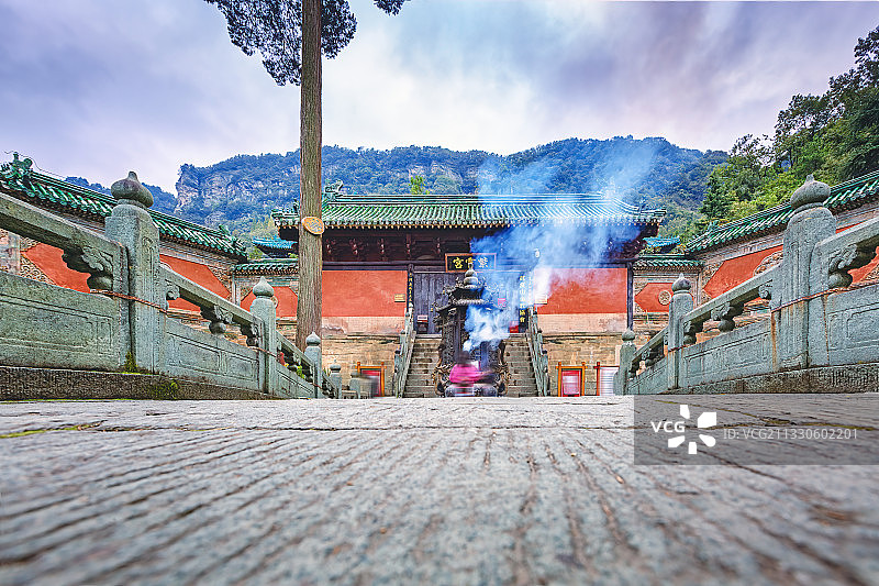 紫霄宫8+武当山（湖北十堰）图片素材