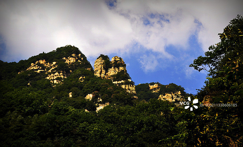 五岳寨风貌二图片素材