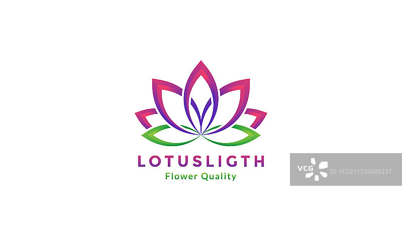 抽象莲花现代Logo符号图标图片素材