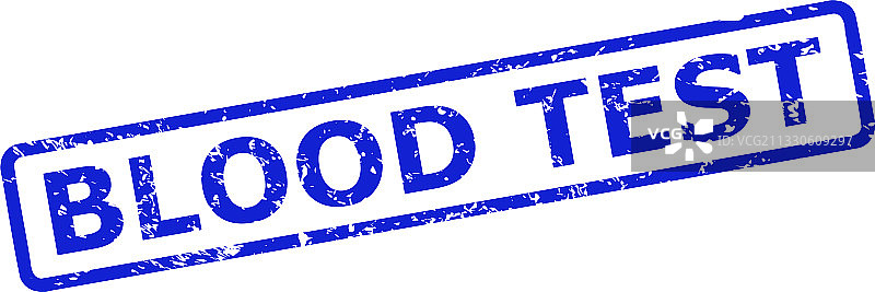 腐蚀风格的血液测试水印图片素材