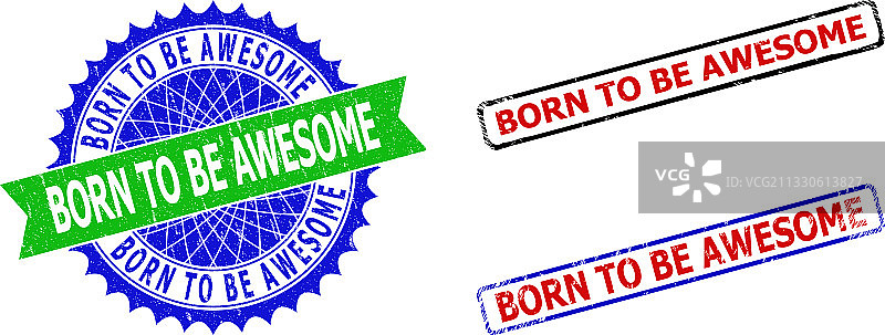 双色玫瑰花结矩形设计图片素材