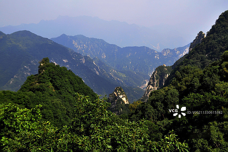 五岳寨风貌图片素材