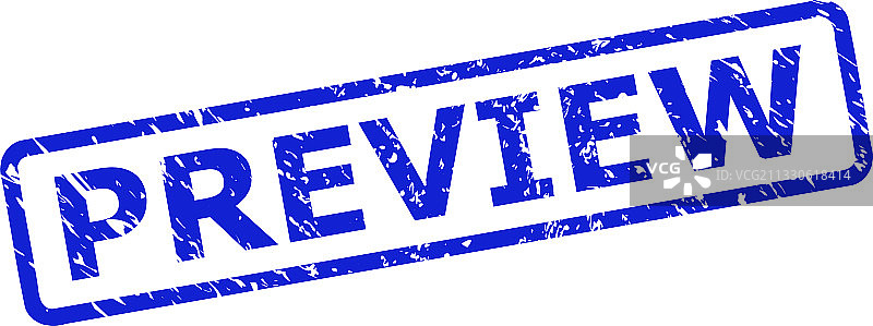 带有腐蚀表面的预览图章图片素材