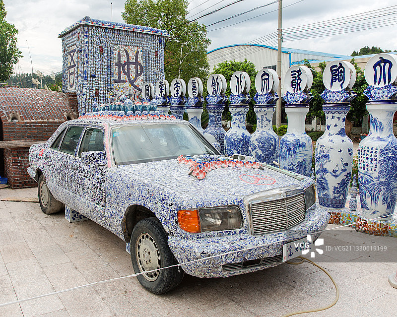 广东省梅州市大埔县高陂镇富大陶瓷工业旅游区图片素材