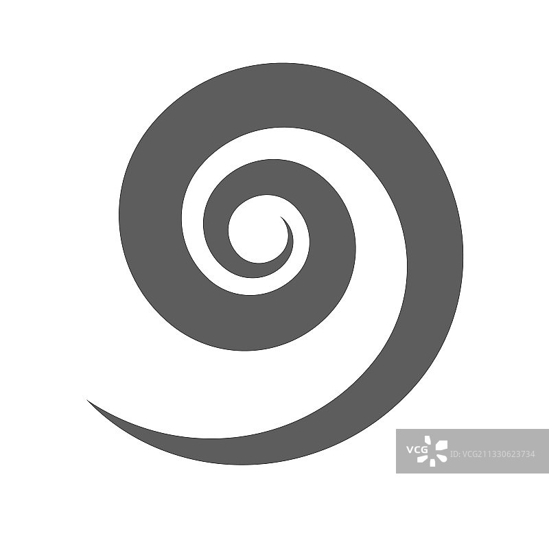 圆形漩涡复古巴洛克图标图片素材