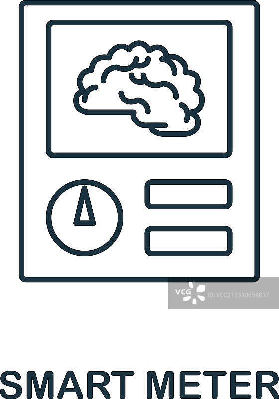 物联网智能电表图标图片素材