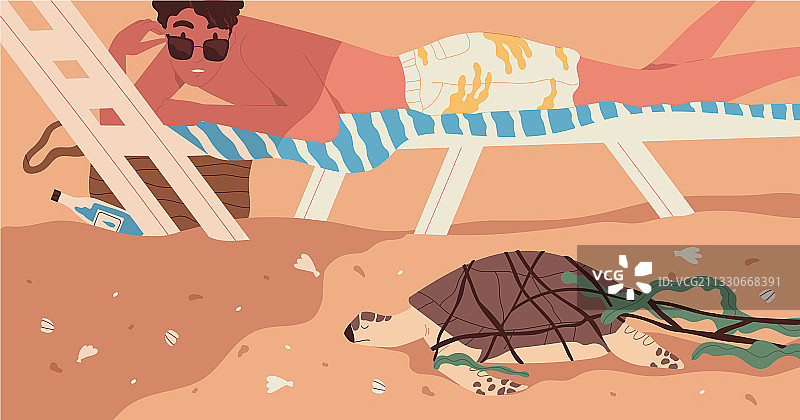 濒危野生动物灭绝概念图片素材