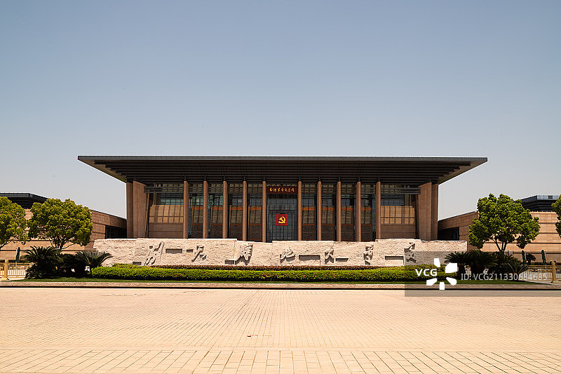 中国浙江嘉兴南湖革命纪念馆图片素材