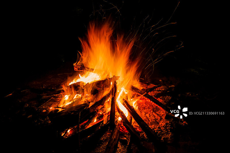 篝火图片素材