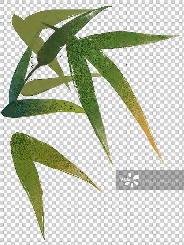 国风竹叶图片素材