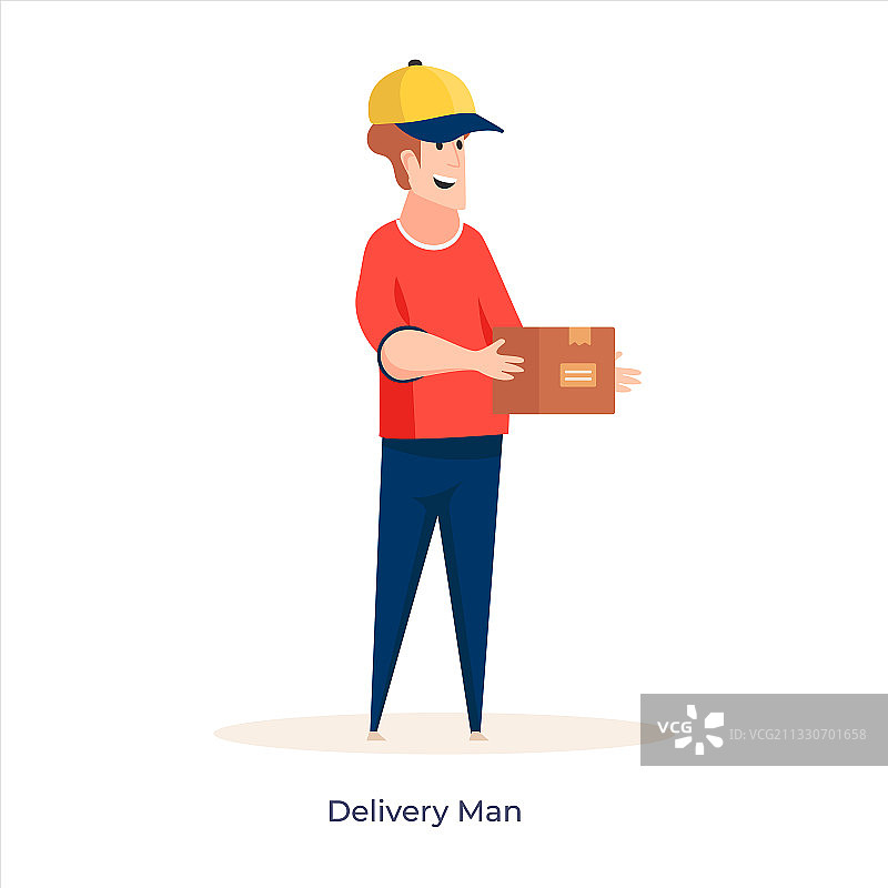 送货员图片素材