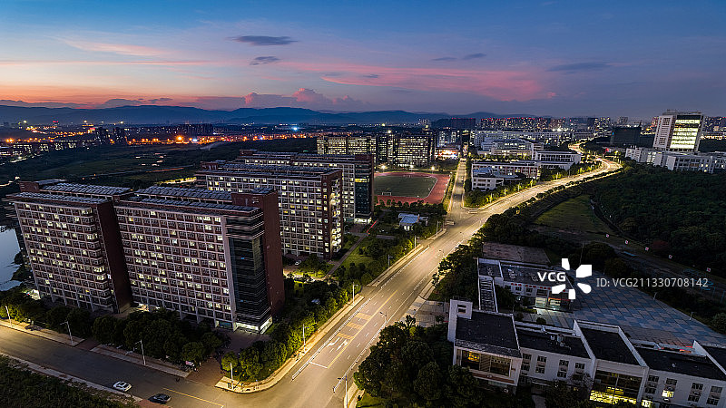 南昌大学（前湖校区）全景 南昌图片素材