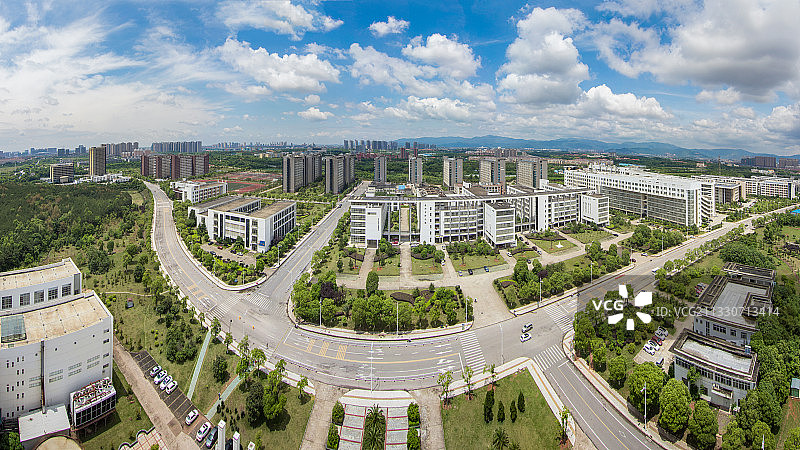 南昌大学（前湖校区）全景图片素材