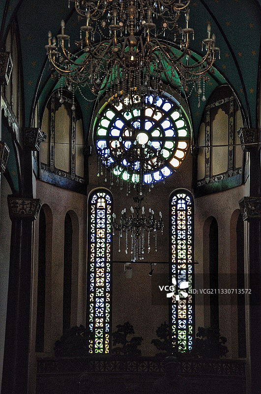 遵义杨柳街天主堂 红军总政治部旧址图片素材