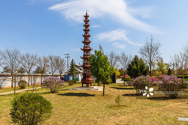 辽中京遗址 赤峰 辽中京遗址公园一角图片素材