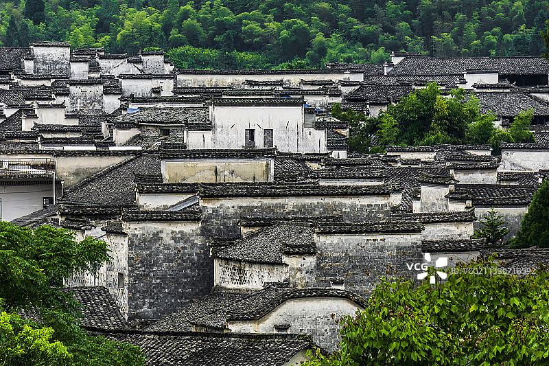 安徽黟县西递民居马头墙 Xidi Village图片素材
