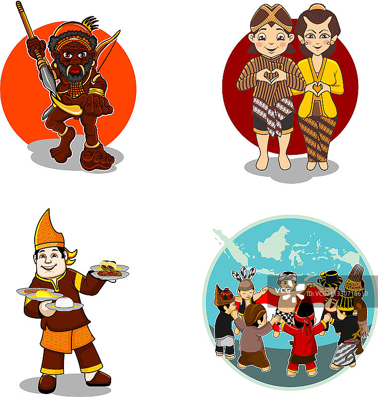 印度尼西亚文化图片素材