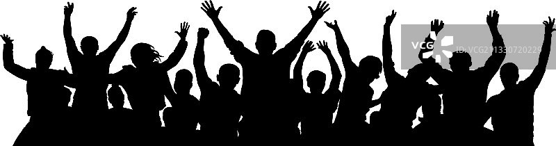 一群快乐的年轻人图片素材