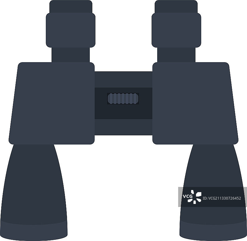 彩色双筒望远镜图标设计图片素材