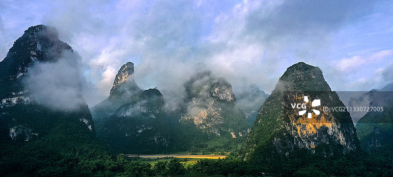 明仕田园风光图片素材
