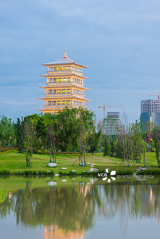 西安世博园图片素材