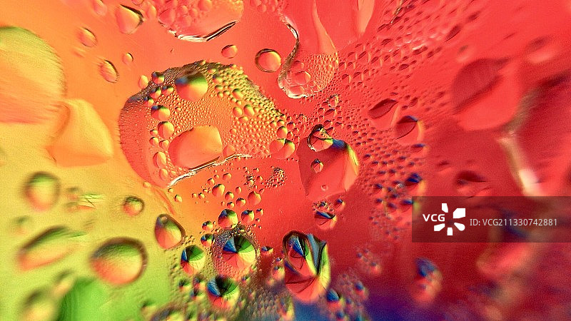 气泡全画幅拍摄图片素材