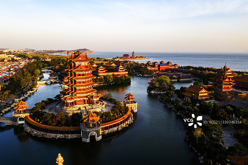 瀛洲仙境 烟台图片素材