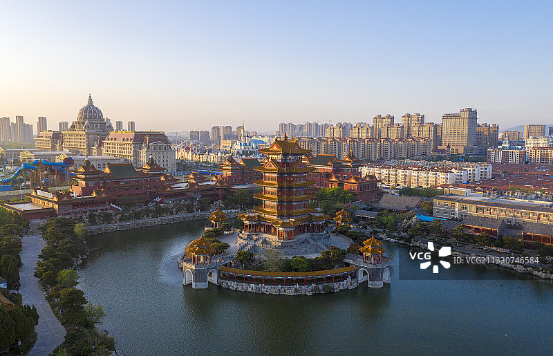 瀛洲仙境 烟台图片素材