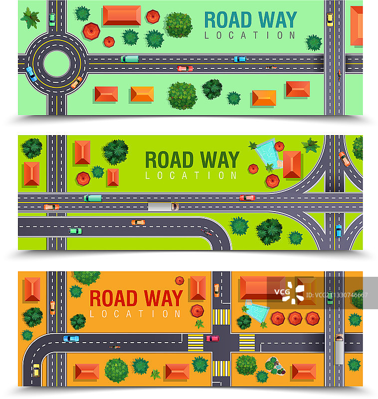 道路横幅图片素材
